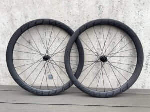 Koła karbonowe PRO-WAY GR2 45mm BLACK Opona GRAVEL Ratchet 36T waga 1410g