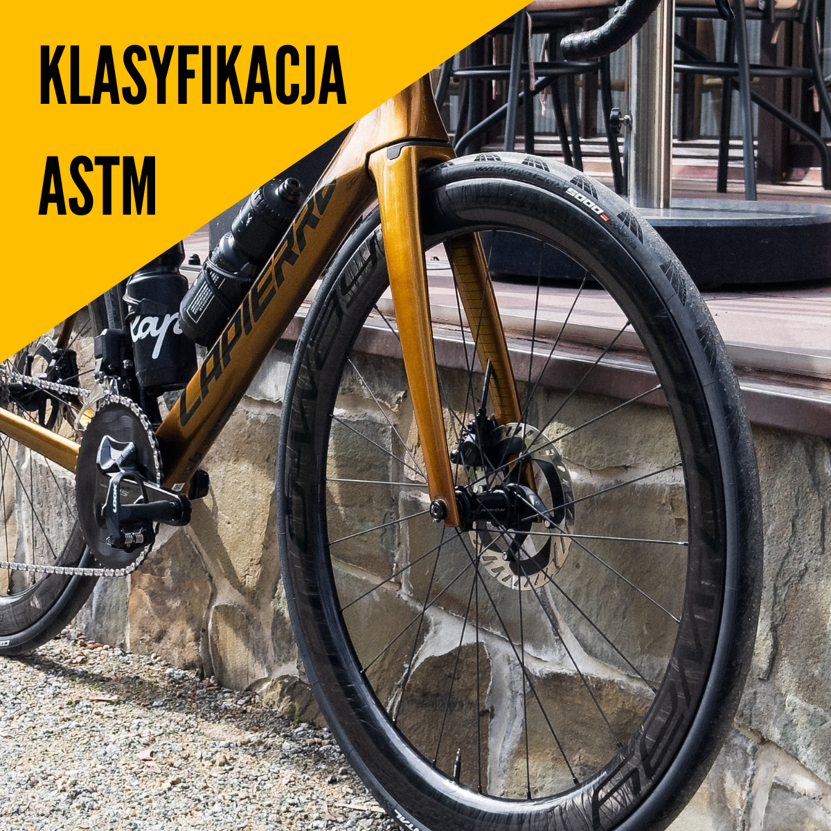 ASTM– klasyfikacja kół rowerowych w 5 poziomach