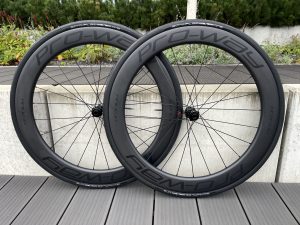 NEW 2024! Koła karbonowe PRO-WAY TITANIUM 60mm Ultralight z OPONAMI Ratchet 36T waga 1530g