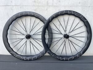 Koła karbonowe PRO-WAY HYPER przód 45/50mm, tył 50/55mm Gray Matt Ratchet 60T waga 1385g