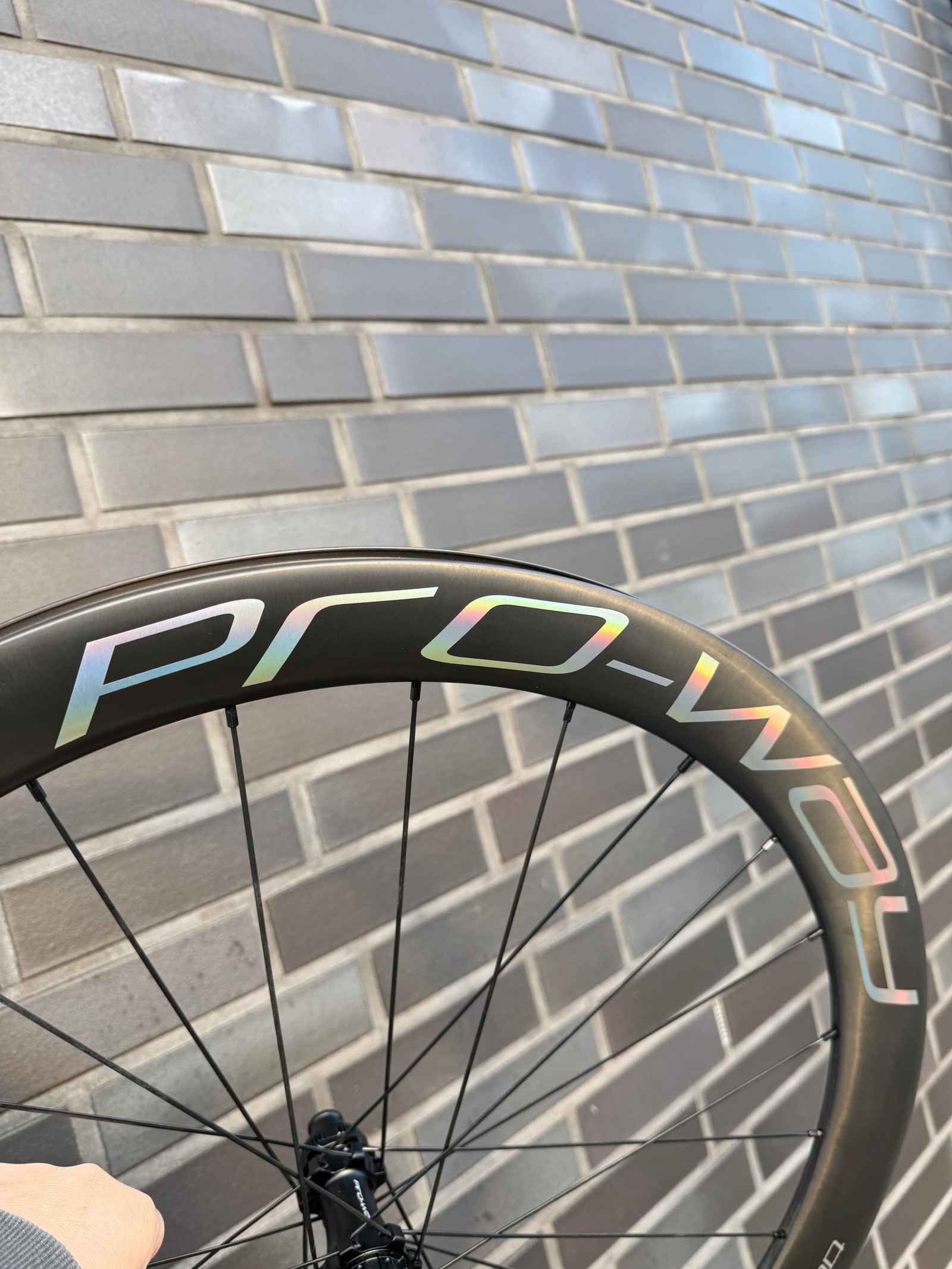 Koła karbonowe PRO-WAY NEW TITANIUM 50mm RAINBOW 🌈 Ultralight Ratchet 36T waga od 1350g! - obrazek 3